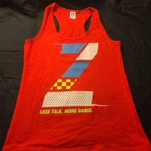 Zumba racerback tank
